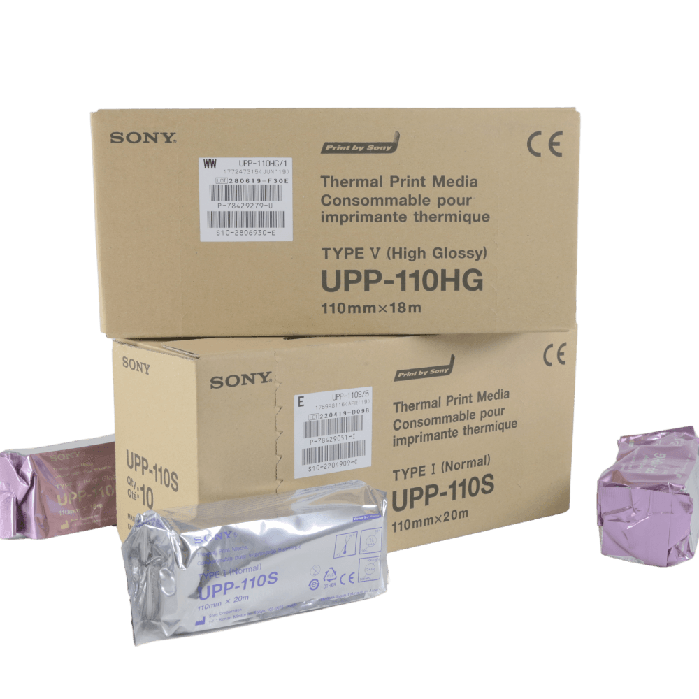 Rouleaux thermiques SONY UPP-110HG / UPP-110S