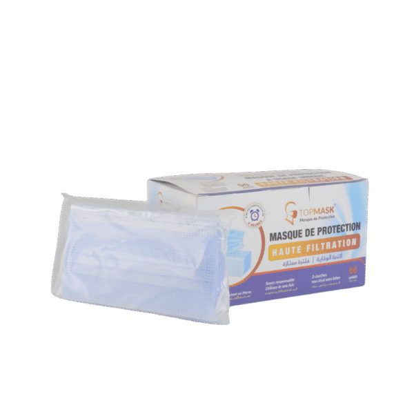 TOPMASK Masques de Protection Jetables - Image 2