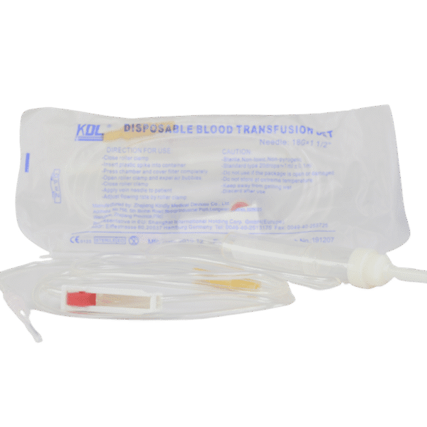 Set de transfusion sanguine jetable KDL