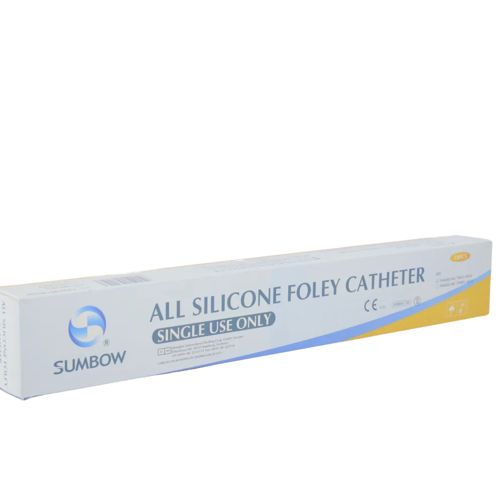 Cathéter de Foley 100% Silicone