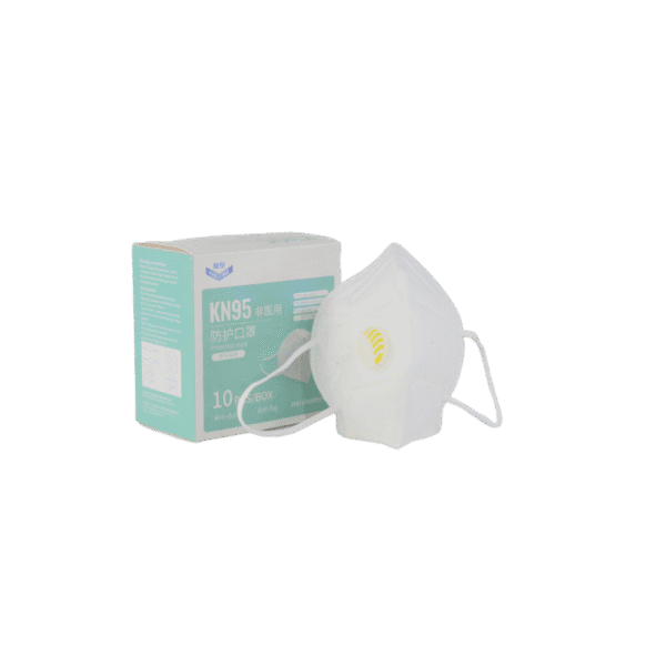 Masque de Protection KN95 avec Valve – Boîte de 10