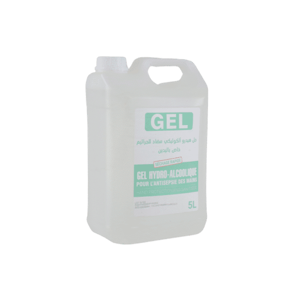 Gel Hydro-Alcoolique – Bidon de 5 Litres
