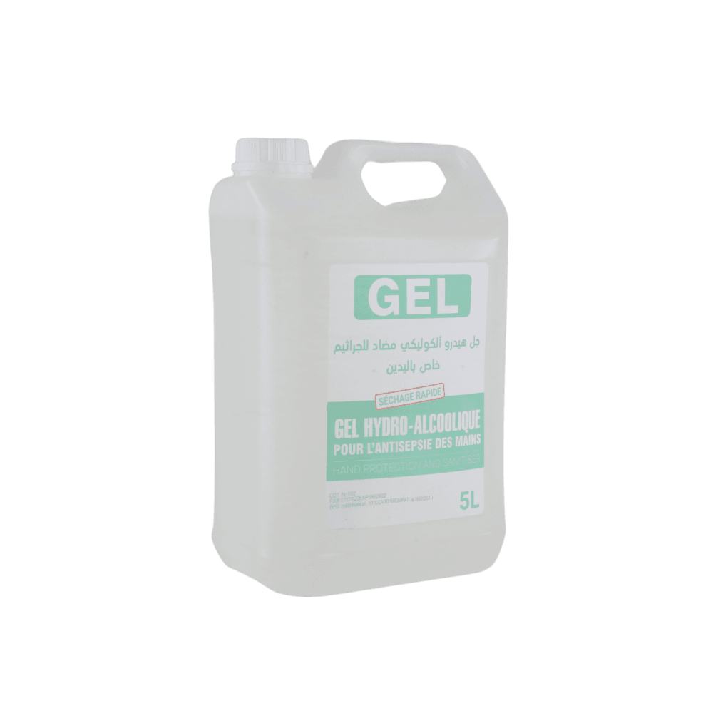 Gel Hydro-Alcoolique – Bidon de 5 Litres