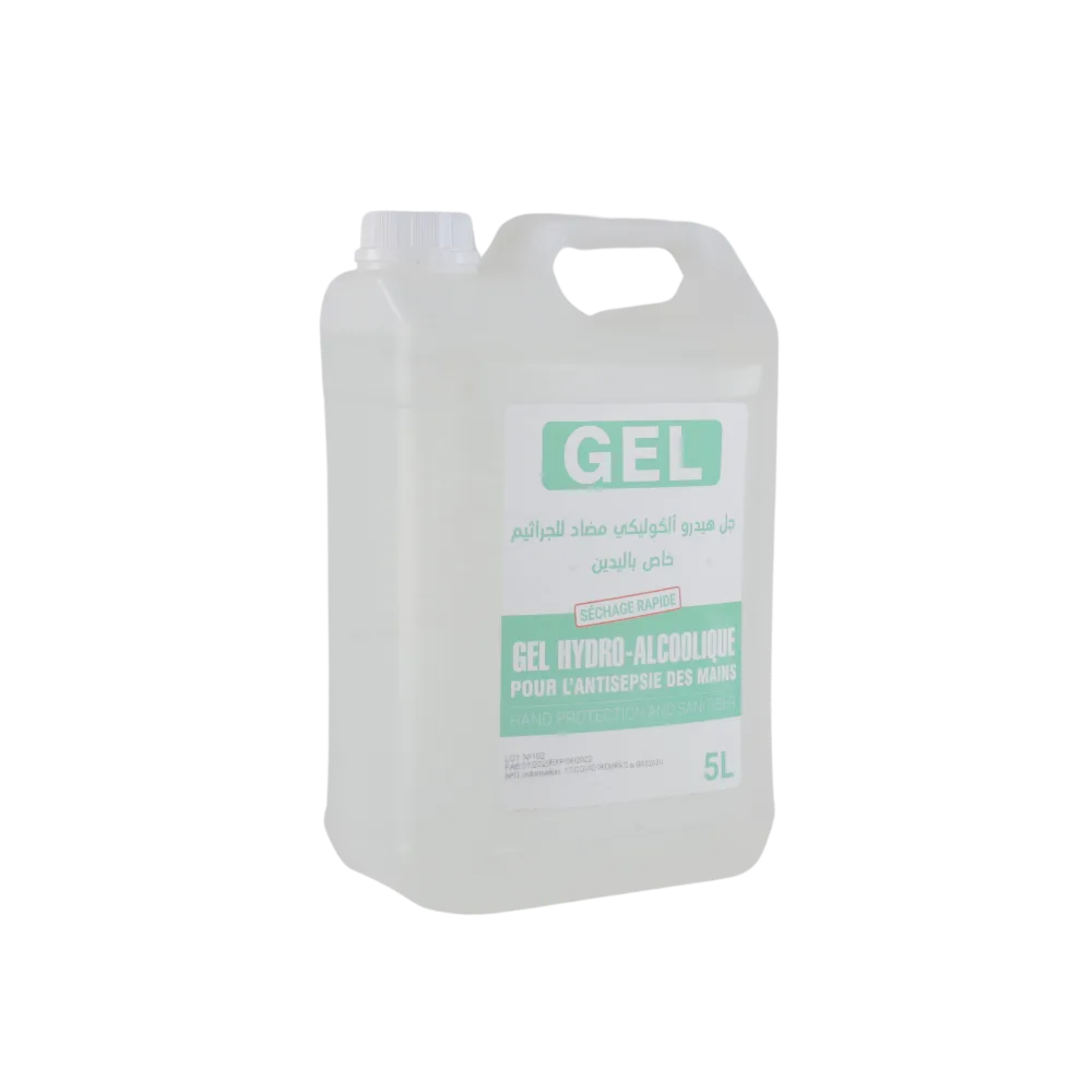 Gel Hydro-Alcoolique – Bidon de 5 Litres